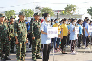 Tân Trụ (Long An): Hơn 1.000 vận động viên tham gia Ngày chạy Olympic năm 2024