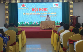 Sở Tư pháp Hà Tĩnh nhận Huân chương Lao động 