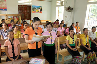 Gian nan xây dựng nông thôn mới ở xã Châu Hạnh
