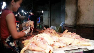 Lộ diện nơi tiêu thụ các loại thịt gà ôi ế ở chợ Hà Nội