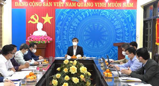 Thứ trưởng Bộ Tư pháp Nguyễn Khánh Ngọc thăm, làm việc với Sở Tư pháp tỉnh Hà Nam