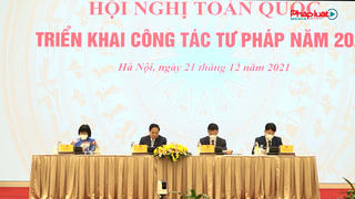 Thủ tướng Chính phủ dự Hội nghị toàn quốc triển khai công tác tư pháp năm 2022