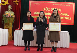 Sở Tư pháp tỉnh Sơn La tổ chức hội nghị công chức, viên chức