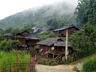 Vùng cao chìm trong giá lạnh, sương mù phủ kín