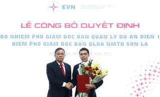 Nhiều cán bộ EVN nhận quyết định thăng chức ngày áp Tết