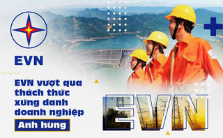 EVN lọt top 10 Thương hiệu mạnh Việt Nam 2022