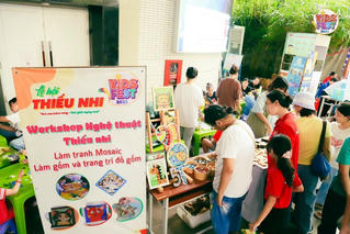 Nhiều hoạt động cho trẻ tại Lễ hội Thiếu nhi TP HCM 2024