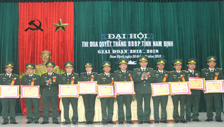 Phong trào thi đua quyết thắng khơi dậy tiềm năng của chiến sỹ biên phòng Nam Định