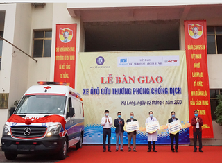 Quảng Ninh trang bị 3 xe cứu thương, phòng dịch tiêu chuẩn quốc tế 