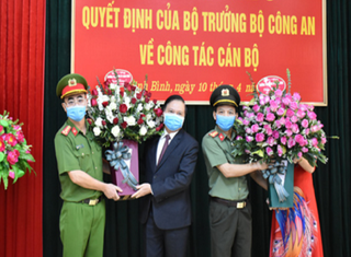 Ninh Bình có Phó Giám đốc Công an mới 