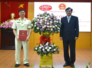 Biệt phái Phó Vụ trưởng VKSND tối cao giữ chức Phó Viện trưởng VKSND tỉnh Quảng Ninh