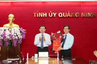 Trưởng ban Tổ chức Tỉnh ủy Quảng Ninh đồng thời là Giám đốc Sở Nội vụ