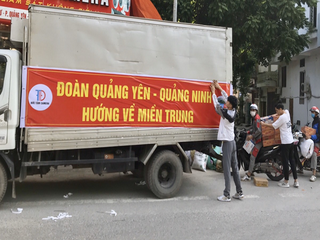 Tuổi trẻ Quảng Ninh hướng về đồng bào miền Trung ruột thịt