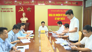 Quảng Ninh: 555 đảng viên vi phạm phải thi hành kỷ luật Đảng trong năm 2020