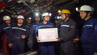 Lãnh đạo tỉnh Quảng Ninh sẽ tham gia ăn Tết cùng thợ mỏ