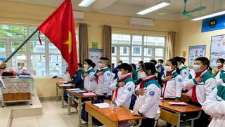 Quảng Ninh: Ngày đầu tiên học sinh quay trở lại trường với quy trình tự giác và nghiêm túc trong phòng chống dịch 