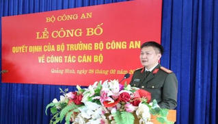 Bộ Công an điều động nhiều giám đốc công an tỉnh và tư lệnh, cục trưởng