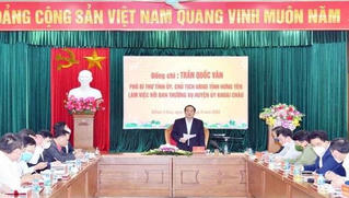 Phấn đấu đến năm 2025, 100% các xã trên địa bàn huyện Khoái Châu (Hưng Yên) đạt chuẩn nông thôn mới nâng cao