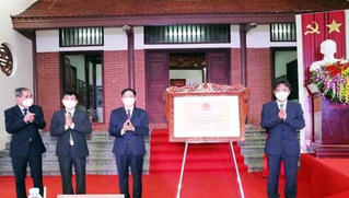 Địa điểm Nhà tưởng niệm đồng chí Lê Văn Lương được trao Bằng xếp hạng Di tích quốc gia