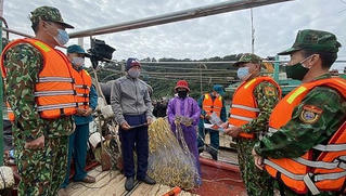 Bộ đội Biên phòng Quảng Ninh tăng cường quản lý, kiểm soát tàu cá ra vào, tại các cảng, bến