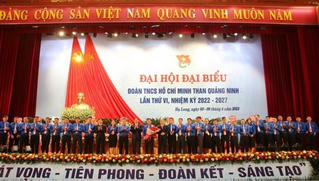 Ông Vũ Hồng Hậu tiếp tục được tín nhiệm bầu giữ chức Bí thư Đoàn Than Quảng Ninh khóa VI