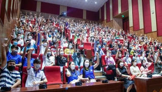 Hơn 300 tình nguyện viên là những sinh viên ưu tú của Quảng Ninh sẵn sàng cho SEA Games 31