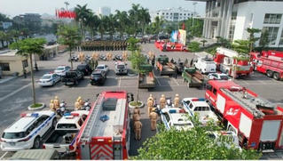 Công an tỉnh Quảng Ninh xuất quân bảo vệ an toàn Sea Games 31