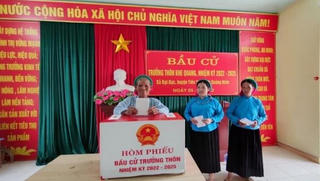 Quảng Ninh: Tỷ lệ cử tri đi bầu trưởng thôn, bản, khu phố nhiệm kỳ 2022-2025 cao hơn gần 5% so với kỳ trước 