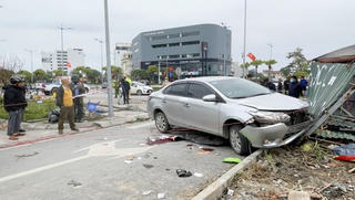 Đã bắt được đối tượng đâm xe ô tô vào nhóm người đang sưởi ấm