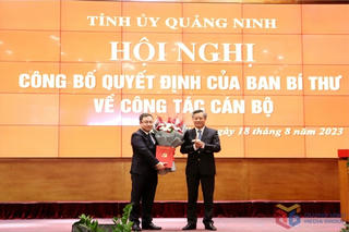 Điều động ông Đặng Xuân Phương giữ chức vụ Phó Bí thư Tỉnh ủy Quảng Ninh