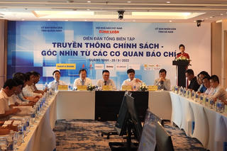 Diễn đàn 'Truyền thông chính sách - Góc nhìn từ các cơ quan báo chí'