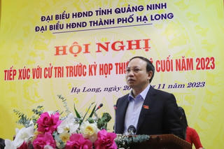 Bí thư Quảng Ninh ra hiện trường, kiểm tra một số nội dung cử tri phản ánh