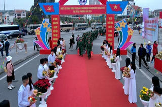 Quảng Ninh: Tổ chức Lễ đón quân nhân hoàn thành nghĩa vụ quân sự trở về xây dựng quê hương