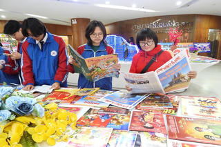 Tưng bừng Hội báo xuân Quảng Ninh, Bắc Ninh