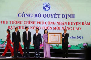 Đầm Hà được công nhận huyện đạt chuẩn Nông thôn mới nâng cao đầu tiên trong cả nước