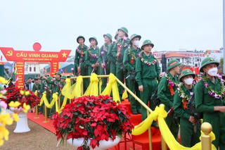 Hơn 2.100 thanh niên Vùng mỏ lên đường nhập ngũ