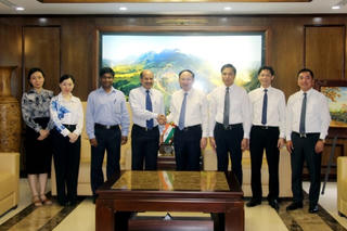 Đại sứ Ấn Độ sẽ truyền đạt đến các doanh nghiệp, nhà đầu tư, để tìm hiểu đầu tư vào Quảng Ninh