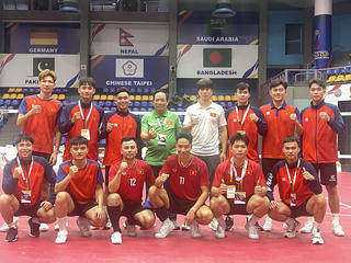 Cầu mây Việt Nam chiến thắng đội tuyển Trung Quốc trong trận đầu giải World Cup Cầu mây 2024 