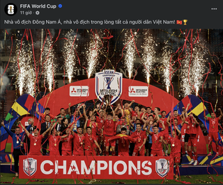 FIFA tôn vinh đội tuyển Việt Nam