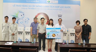 30 triệu lít nước tinh khiết phục vụ bệnh nhân miễn phí