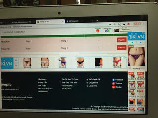 Vào thi Violympic, học sinh tiểu học chết sặc với nội y và quảng cáo