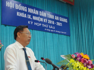 Ông Trần Anh Thư làm Phó Chủ tịch UBND tỉnh An Giang