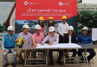 Tập đoàn TMS: Nỗ lực cán đích bàn giao nhà giai đoạn 1 TMS Grand City Phuc Yen