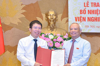 Ông Nguyễn Văn Hiển được bổ nhiệm giữ chức Viện trưởng Viện Nghiên cứu lập pháp 