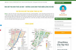 Công ty Vĩnh Hưng cảnh báo người dân cảnh giác dự án của đơn vị bị rao bán trên mạng