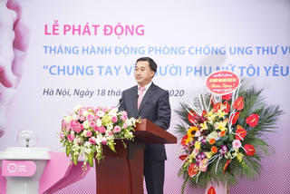 Lễ phát động Chiến dịch khám sàng lọc ung thư vú năm 2020