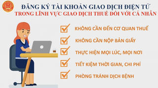 Cục Thuế Hà Nội hướng dẫn cá nhân đăng ký tài khoản thuế điện tử 