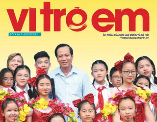 Báo Lao động và Xã hội ra mắt ấn phẩm “Vì trẻ em”