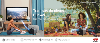 Huawei ra mắt trạm sạc dự phòng di động thông minh iSitePower M Mini: Sạc mọi nơi - Vui mọi lúc 