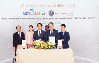 Lễ ký kết đại lý phân phối chiến lược “phố Hàn Quốc” The Koradise Meyhomes Capital Phú Quốc
